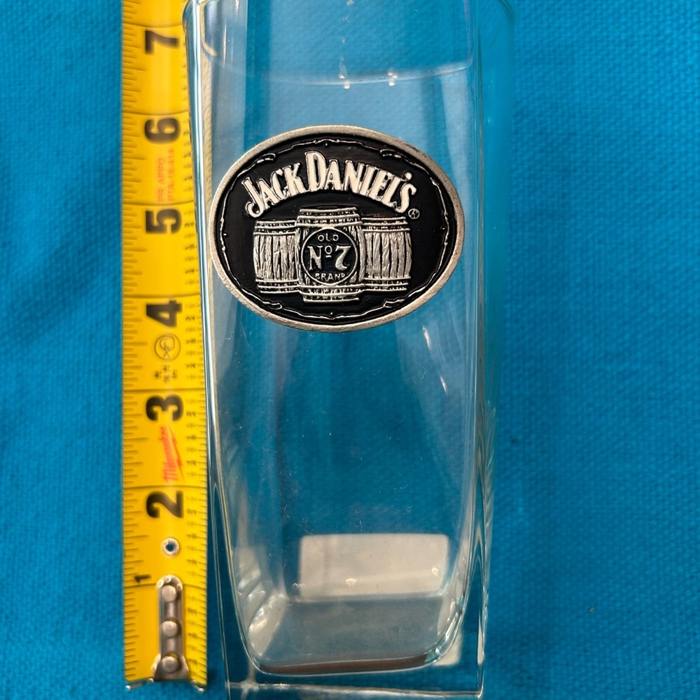 Jack Daniels Clear Glass Tumbler